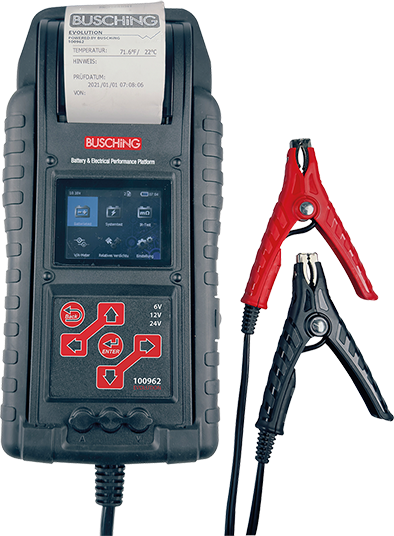 Batterietester und Ladesystemtester "Evolution" Batterietester und Ladesystemtester "Evolution"