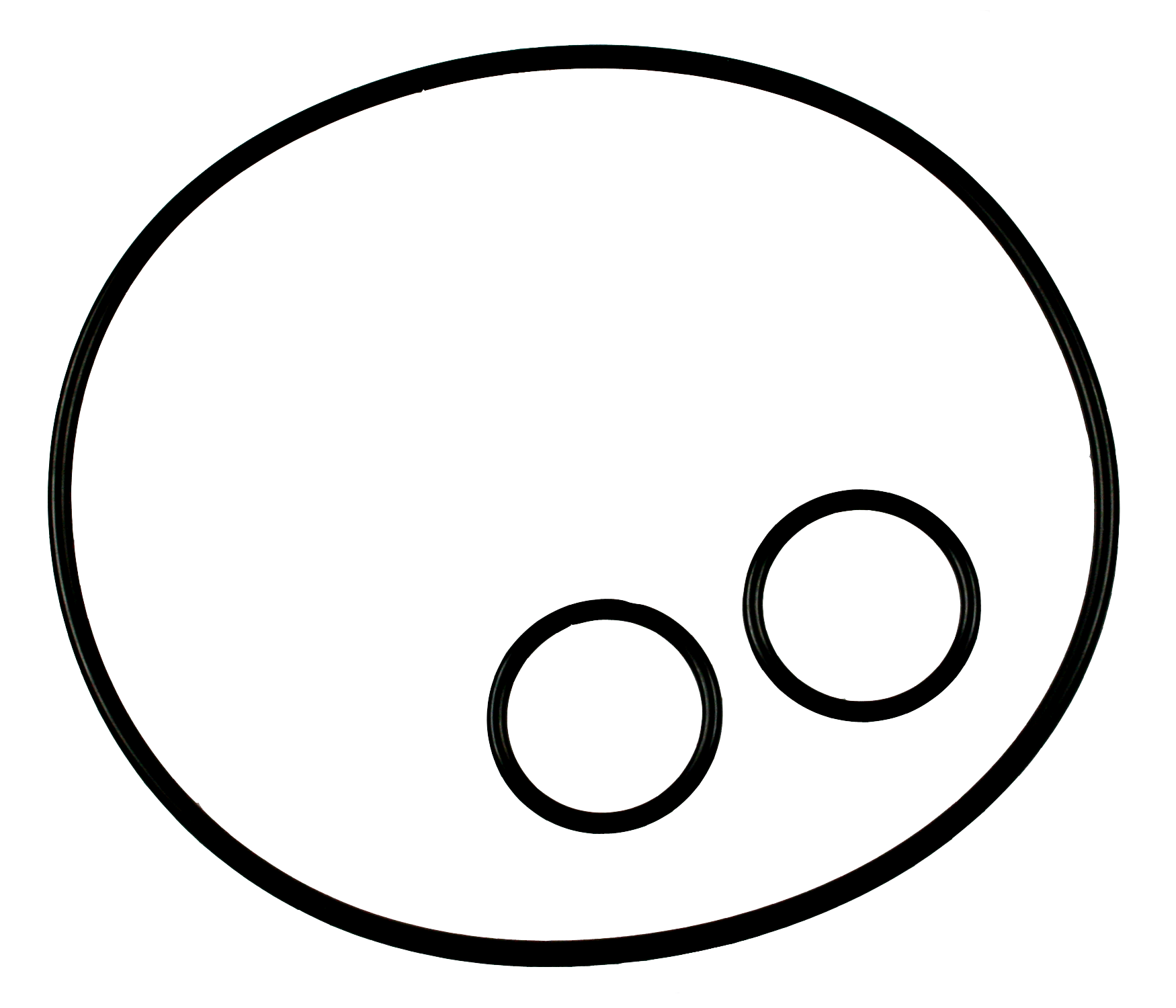 O-Ring Set, 1 x 140 mm / 2 x 27 mm