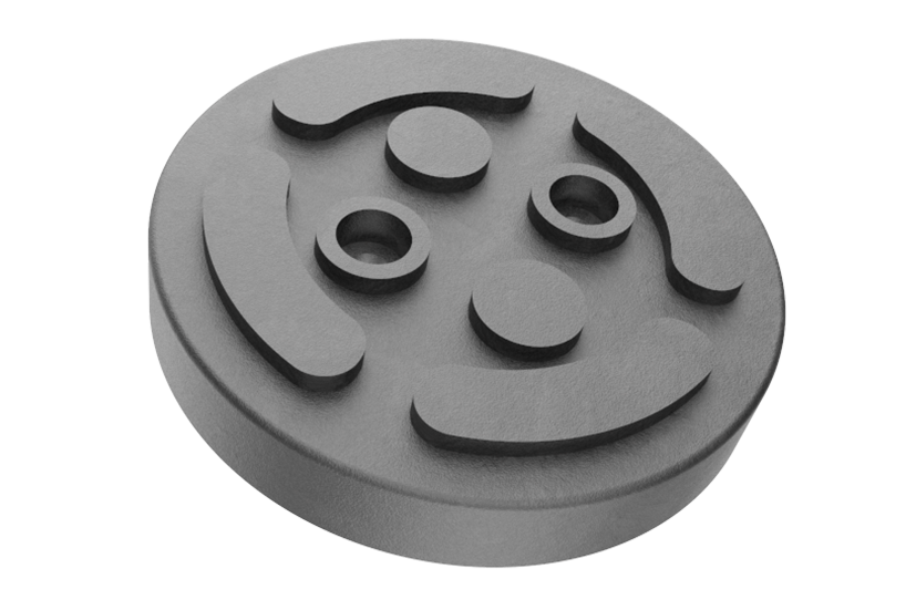 100895_00 Gummiauflage, für Hebebühnen, 130 x 32 mm