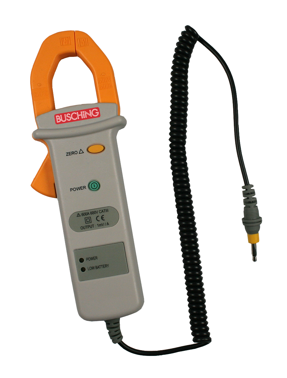 100653_00 Amperemesszange für Batterietester, 600 A