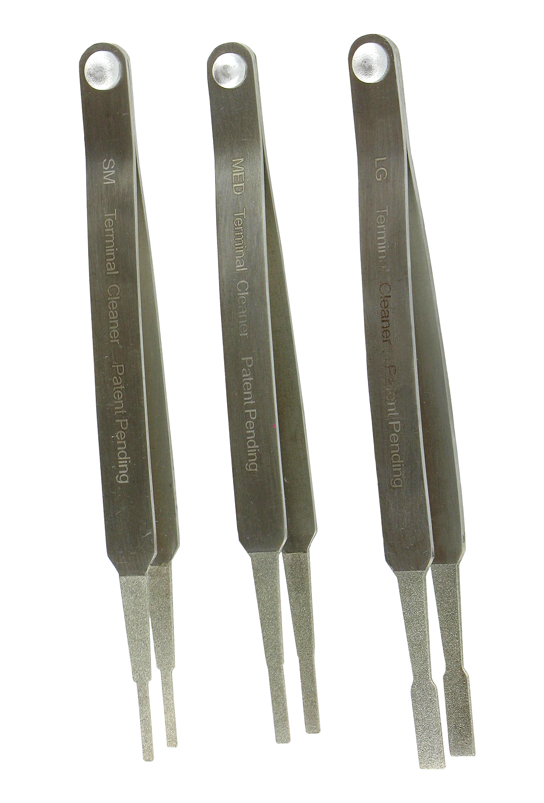 100758_00 Diamant-Schleif-Pinzetten-Set für technische Kontakte