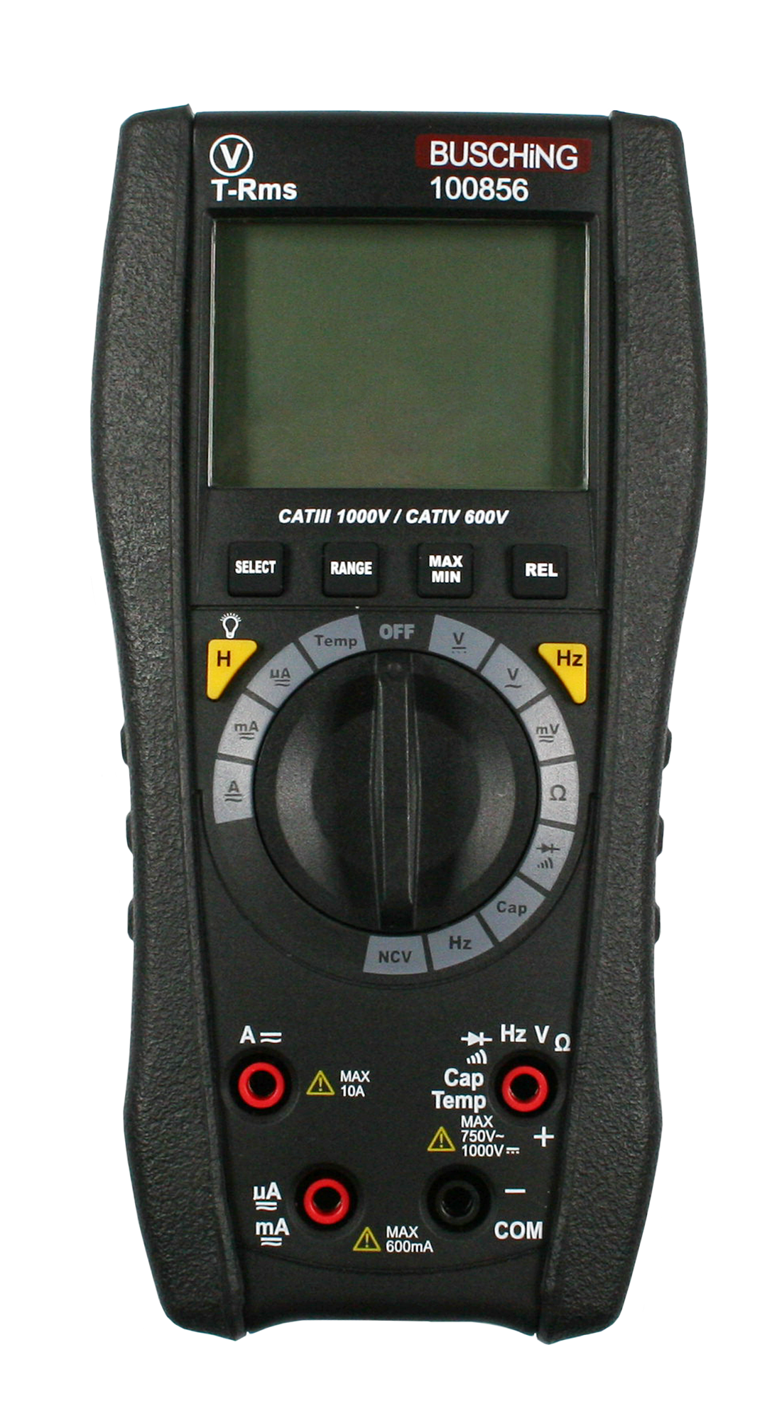 100856_00 Digitales Multimeter, True-RMS, Auto-Range, CAT III / CAT IV