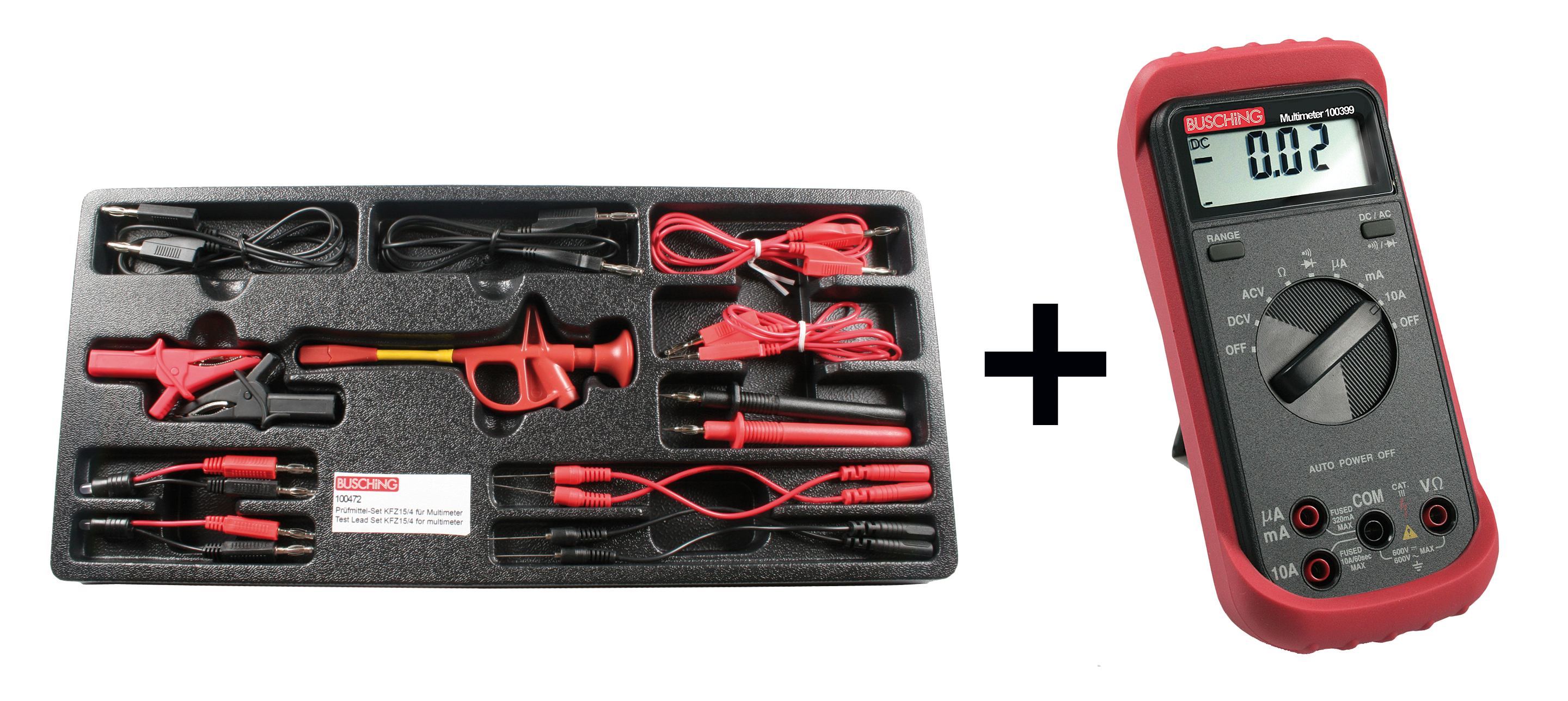 50075_00 Prüfmittel-Diagnose-Set mit Multimeter