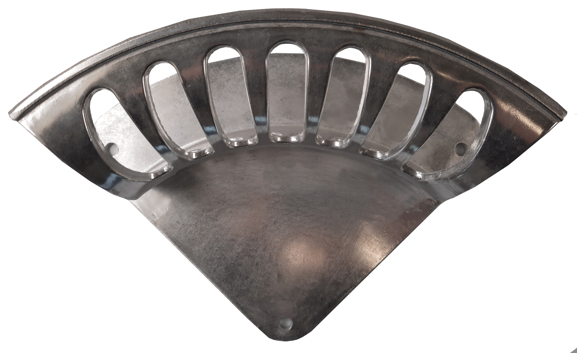 100376_00 Schlauchhalter "M", aus Aluminium, mittel
