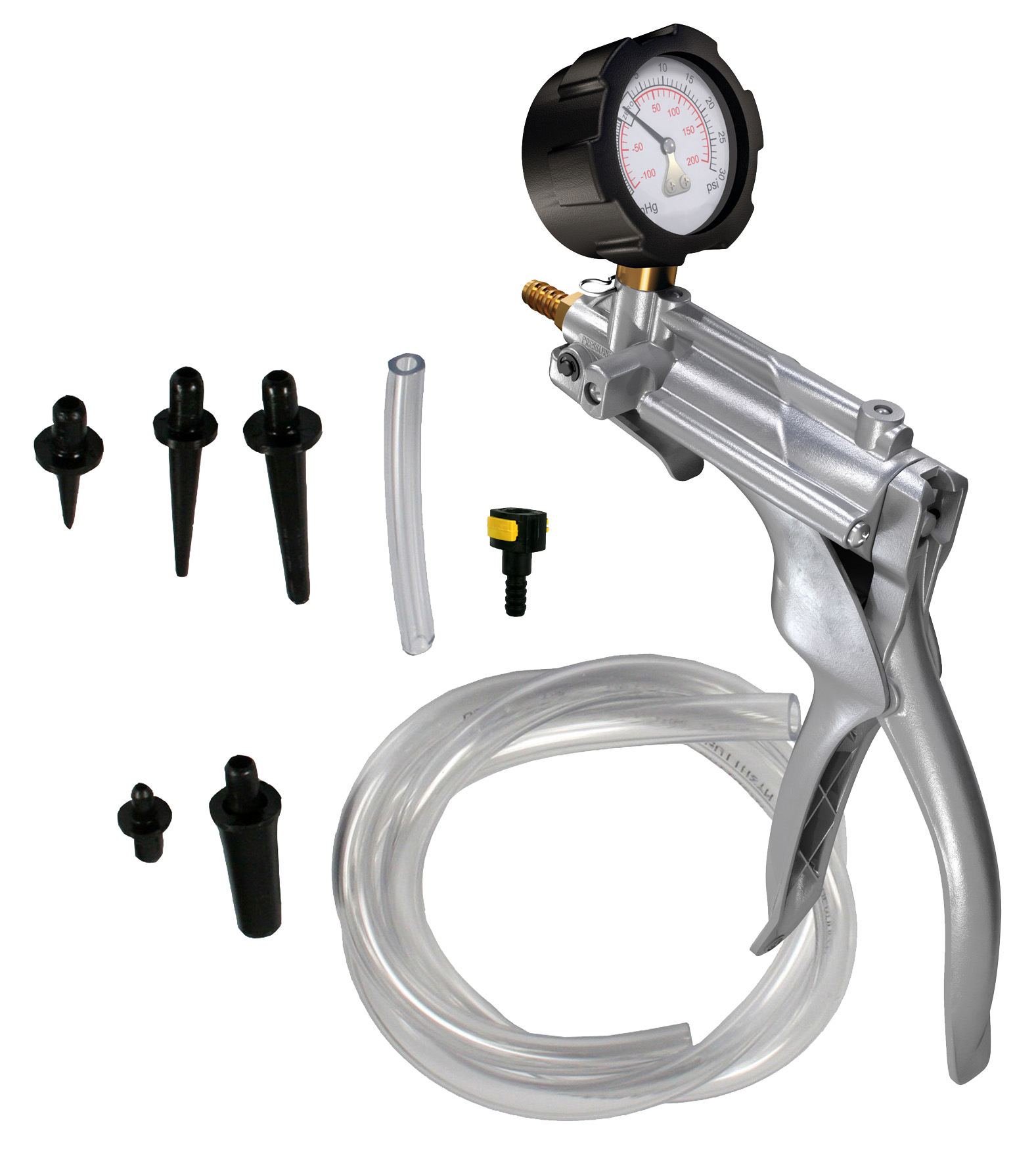 100436_00 Druck- / Unterdruck-Handpumpe aus Metall