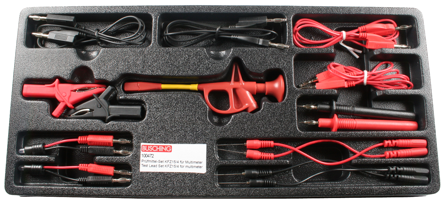 100472_00 Prüfmittel-Set KFZ15/4 für Multimeter