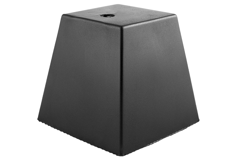100818_00 Trapez-Gummiblock, 150 x 150 x 140 mm, universal, für autop- und J.A. Becker-Hebebühnen