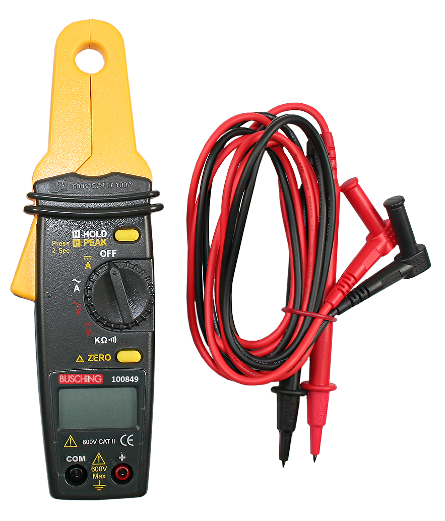 100849_00 Digitale Amperemesszange, 100 A