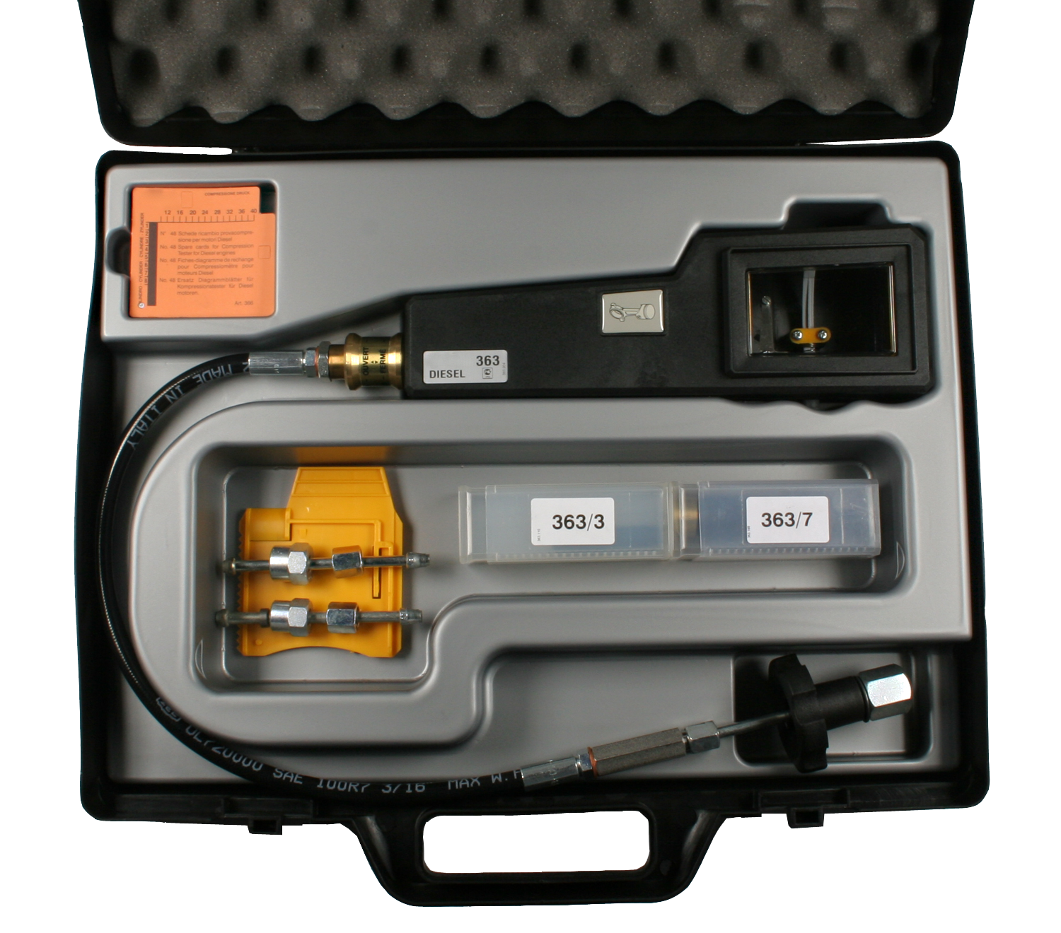 ZA-363_00 Kompressionsdruckschreiber, Diesel, 8 – 40 bar