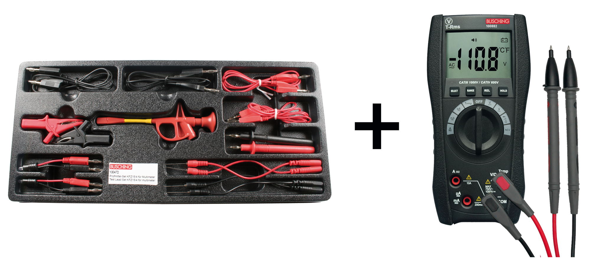 50108_00 Prüfmittel-Diagnose-Bundle, 18-teilig